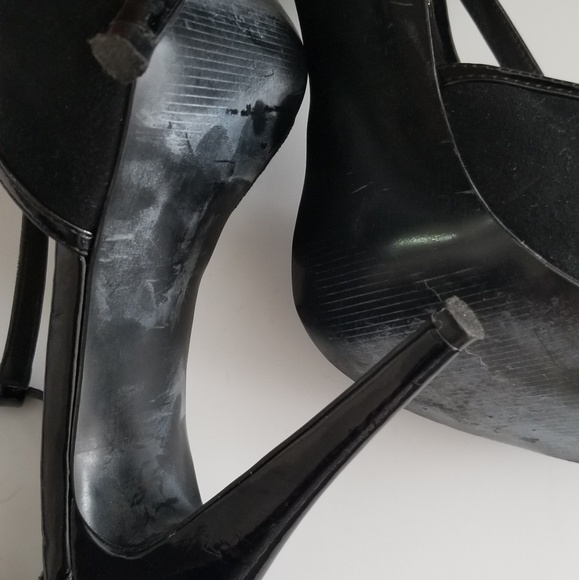 Steve Madden 4" black suede stilettos - Picture 3 of 4